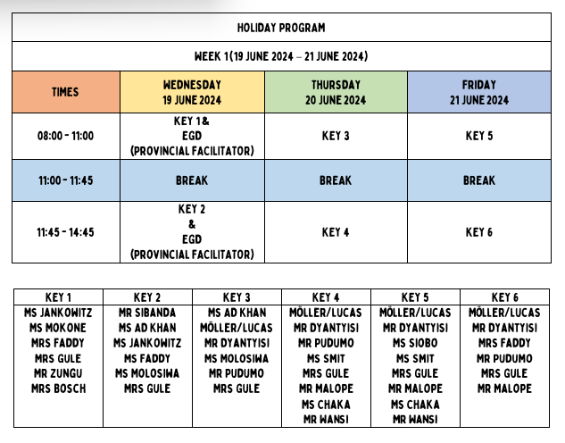 Winter Holiday School